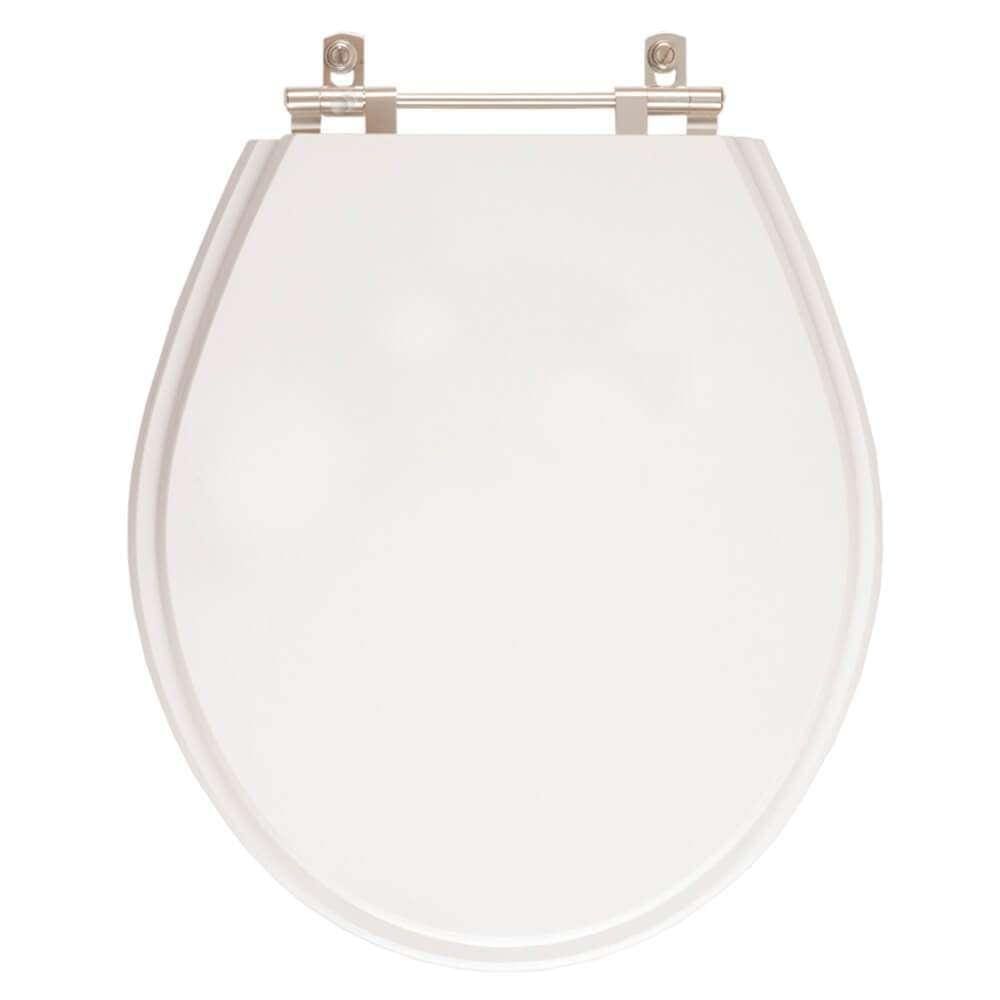 Tampa de Vaso Acrilico Studio Branco para vaso Deca