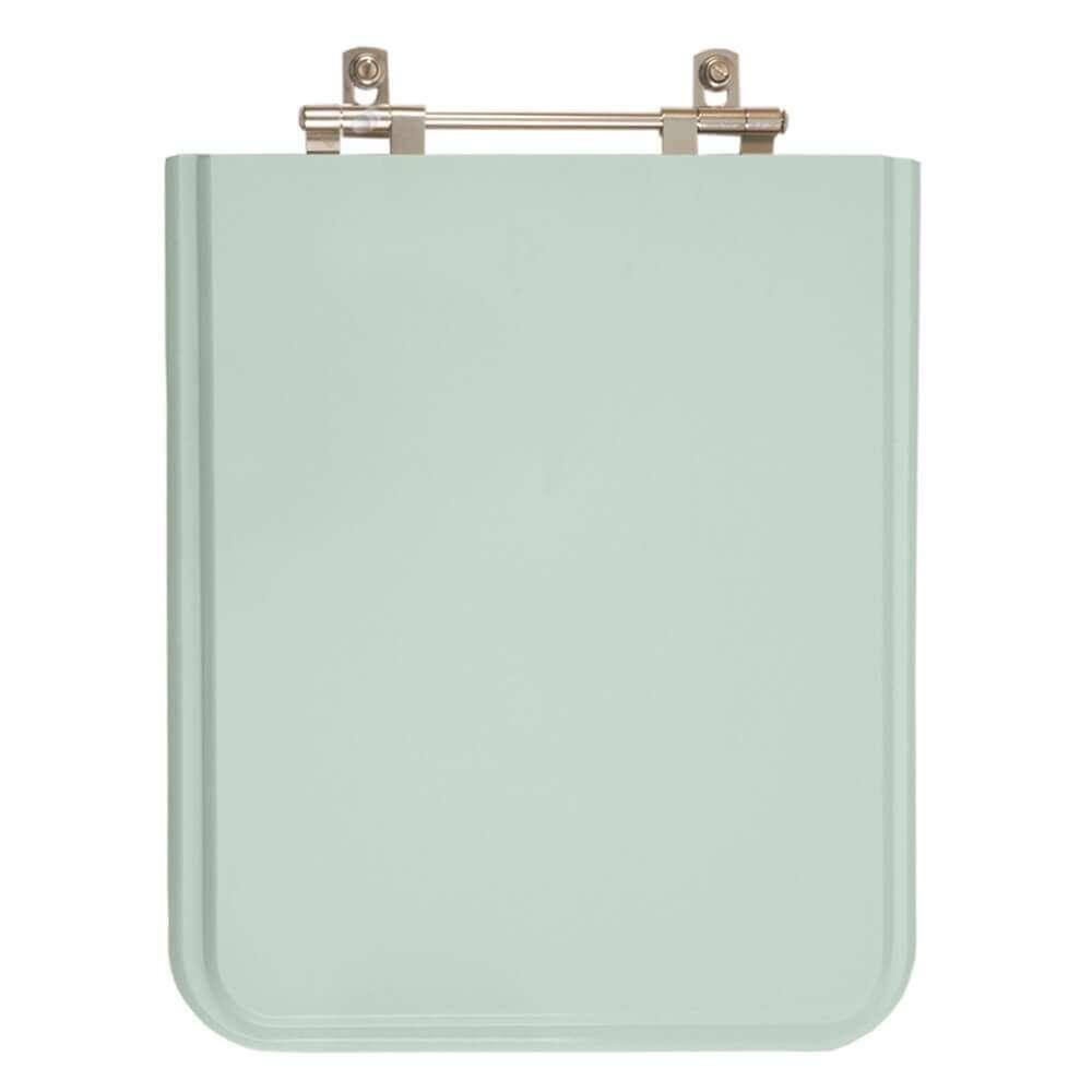 Tampa de Vaso Acrilico Square Verde Claro para bacia Incepa