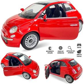 Boneca Barbie Com Carro Fiat Mattel Gxr57