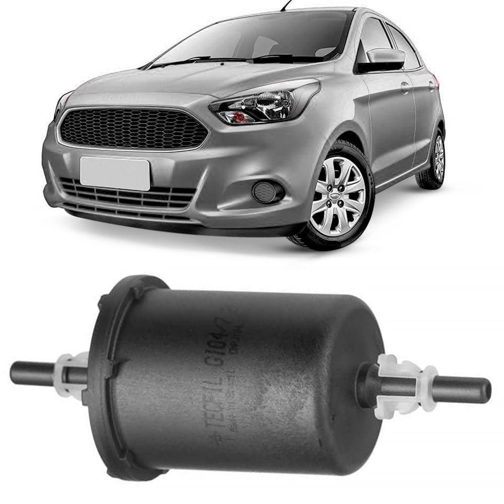 Filtro Combustível Ford Ka 1.5 2015 A 2019 Flex Tecfil