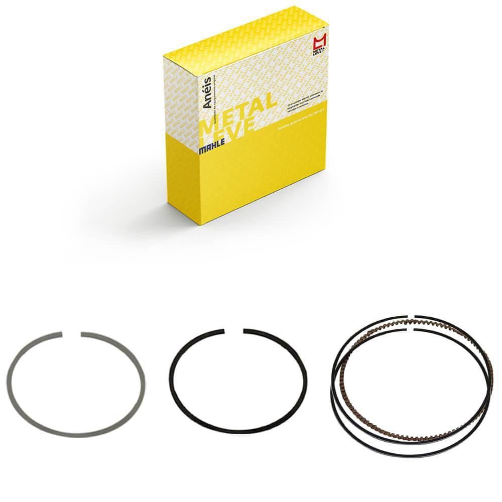Jogo Anel Segmento STD F350 F4000 17-210 23-210 Metal Leve