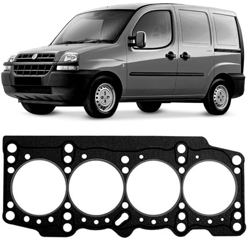 Junta Cabeçote Motor Doblo 1.3 16v 2002 A 2006 Fibra Sabó