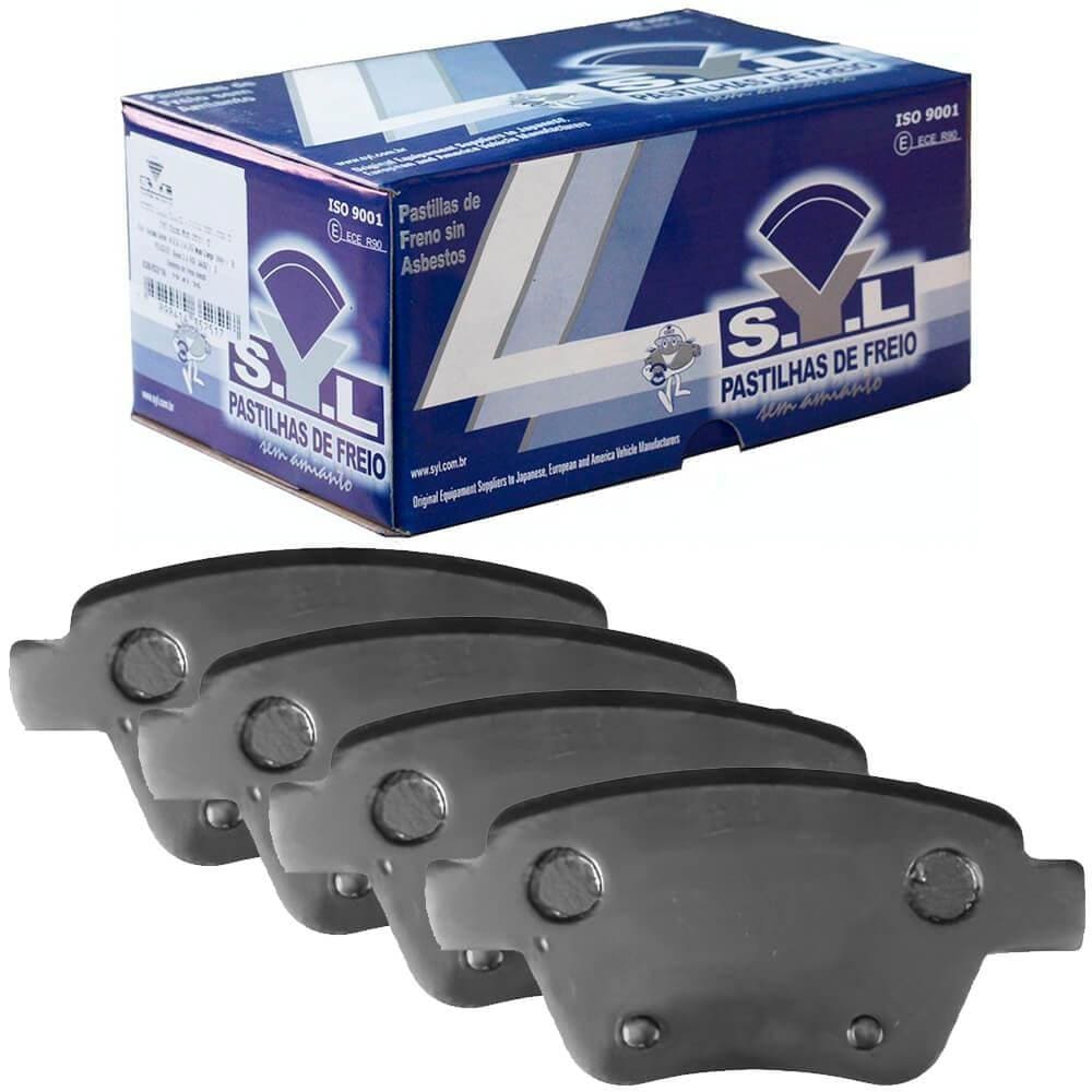 Kit Pastilha Freio Audi A3 2009 A 2012 Traseira Bosch Syl
