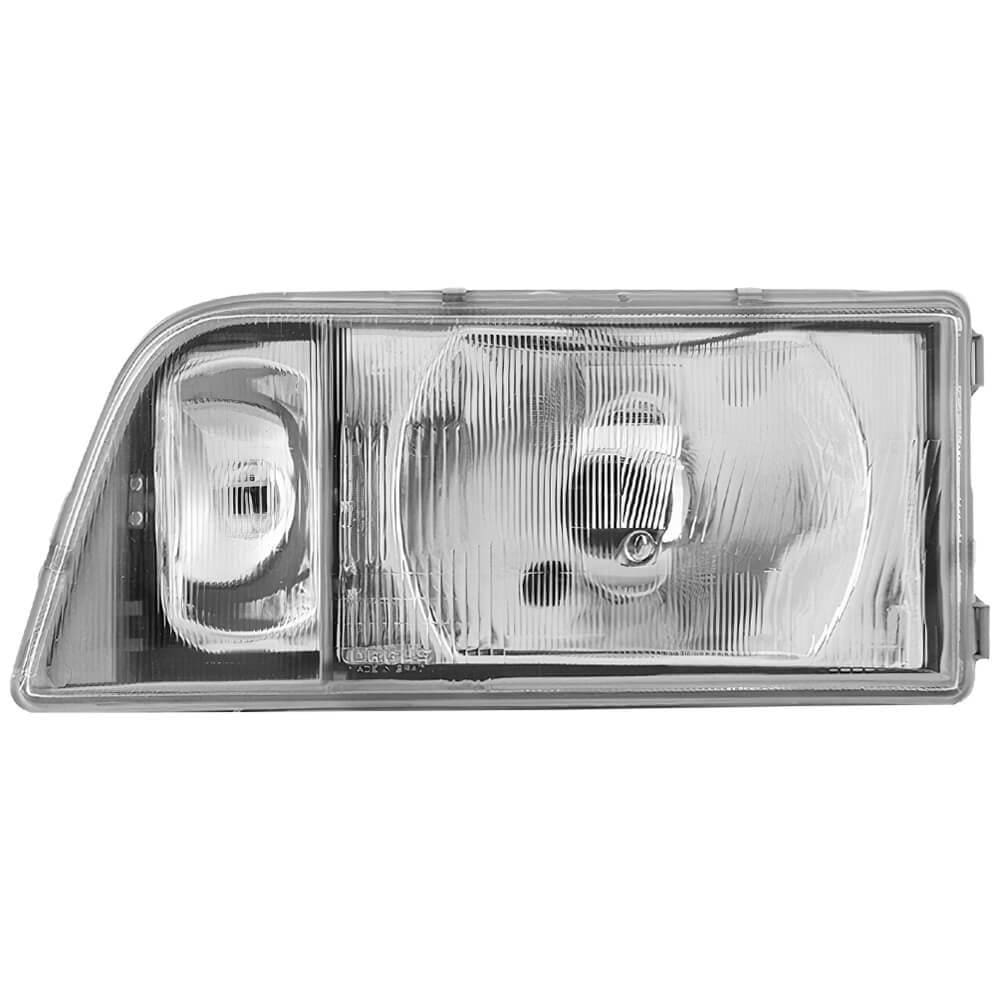 Farol Chevrolet D20 93 a 96 Foco Simples Com Auxiliar Milha FG62 Orgus