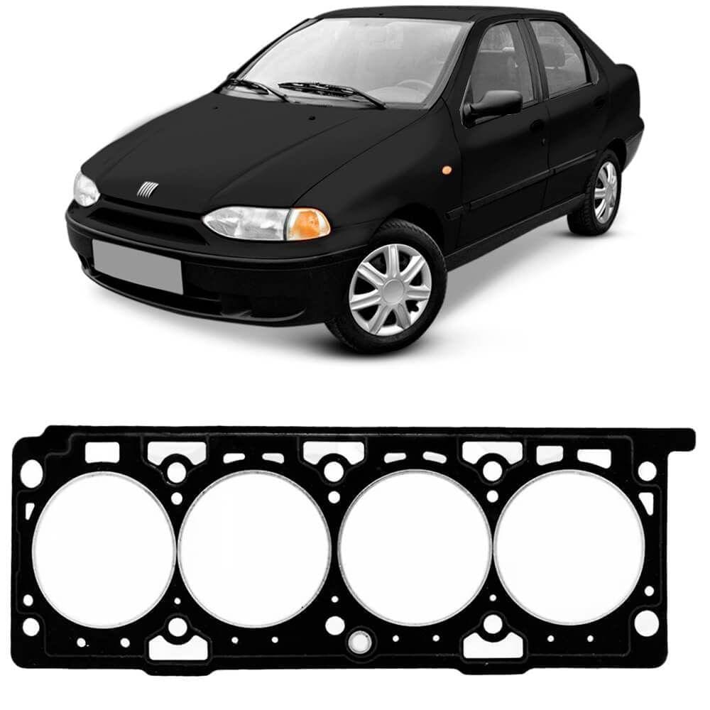 Junta Cabeçote Motor Siena 1.6 16v Fibra Original Sabó