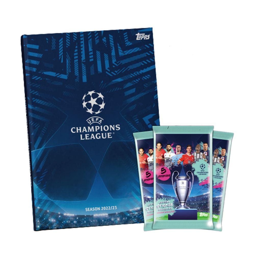 Álbum Capa Dura Uefa Champions League 2022/2023 (completo)