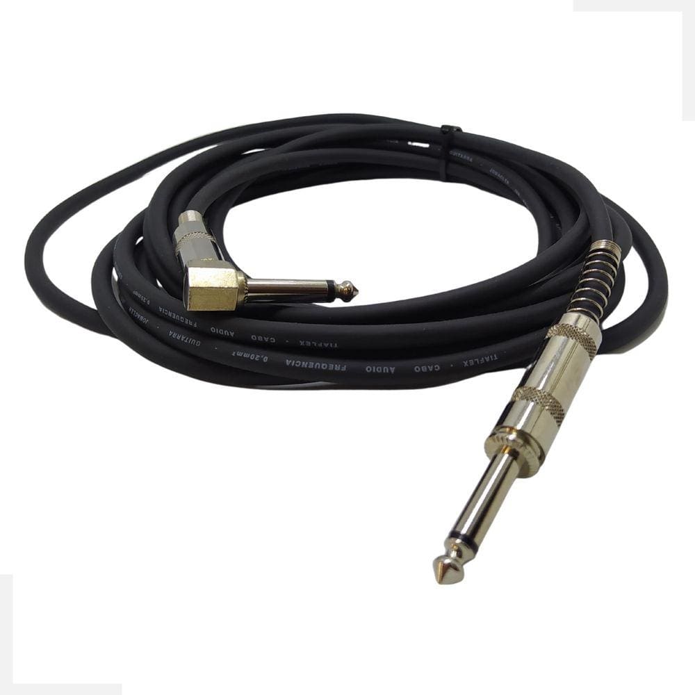 Cabo Liso P10/P10 L 10Mts premium 90° MWB Violão/Guitarra