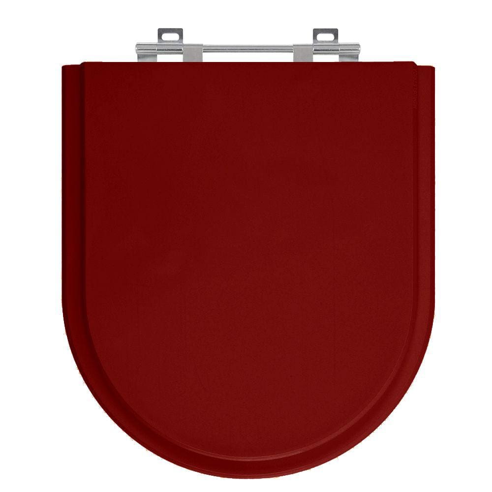 Tampa de Vaso Smart Mogno Tampa para Vaso Celite de Madeira Laqueada