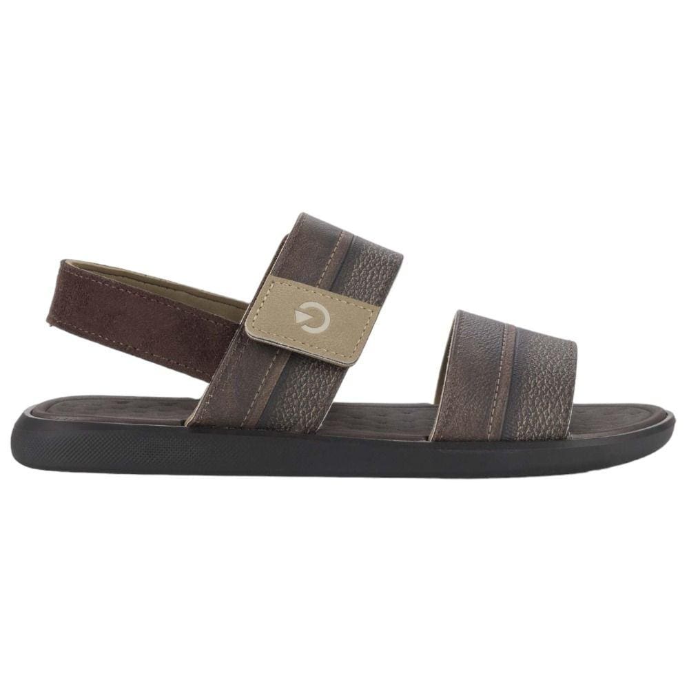 Sandália Cartago Genebra Grendene 12281 Masculina - Marrom/Bege.