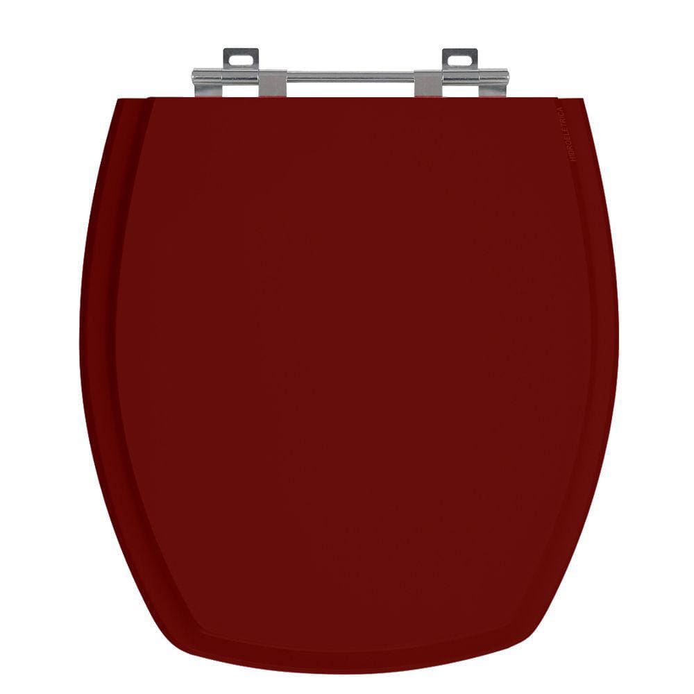 Tampa de Vaso Thema Mogno Tampa para Vaso Celite de Madeira Laqueada