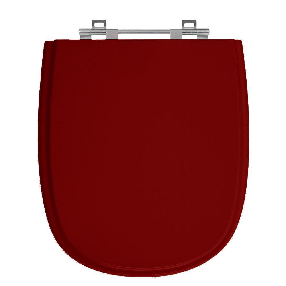 Tampa de Vaso Sabatini Mogno Tampa para Vaso Icasa de Madeira Laqueada