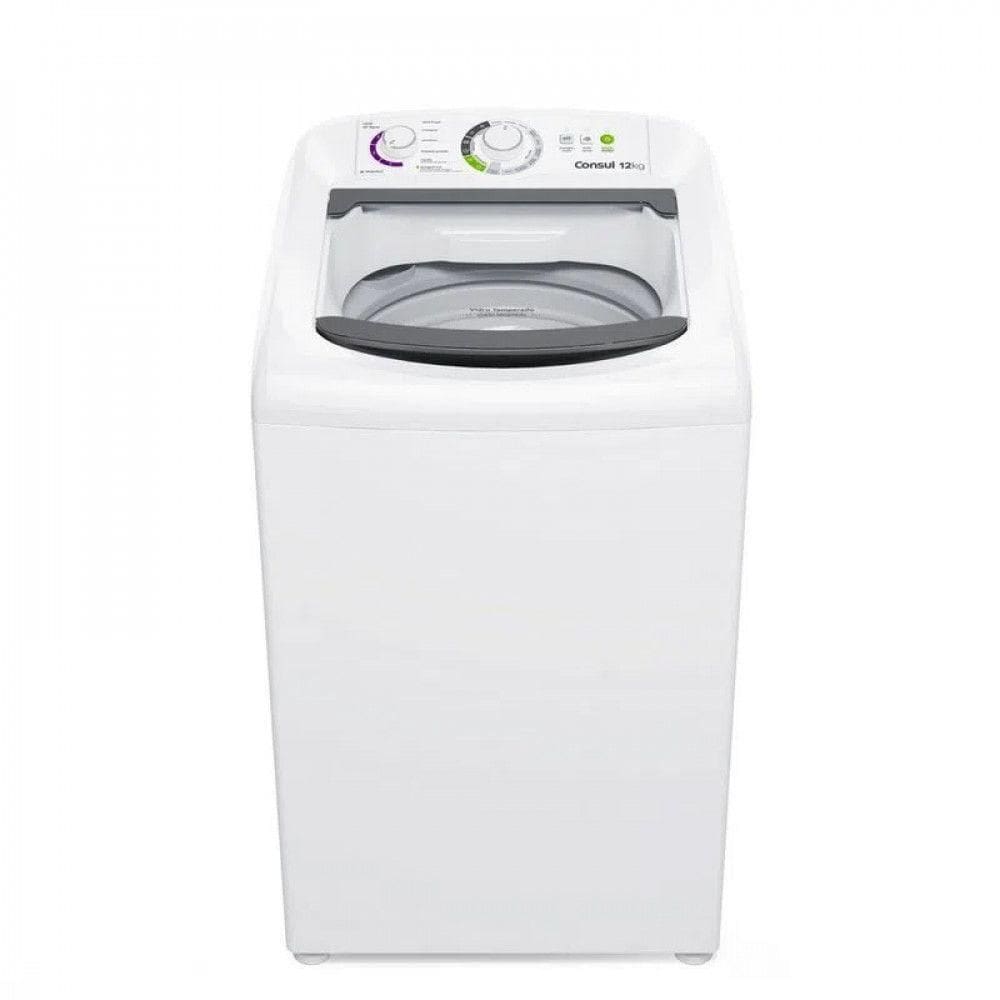 Máquina De Lavar Consul 12kg Com Dosagem Econômica Cwh12bb Branco 127v