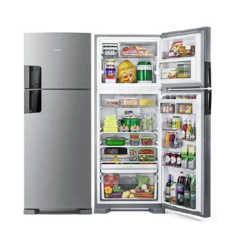 Geladeira consul frost free duplex crm56 450l espaco flex painel ...