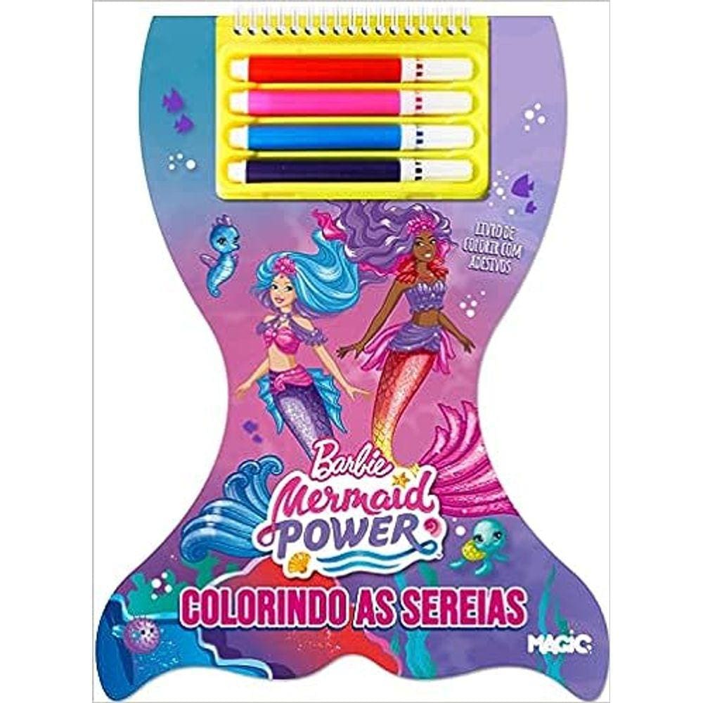Barbie - Colorindo As Sereias