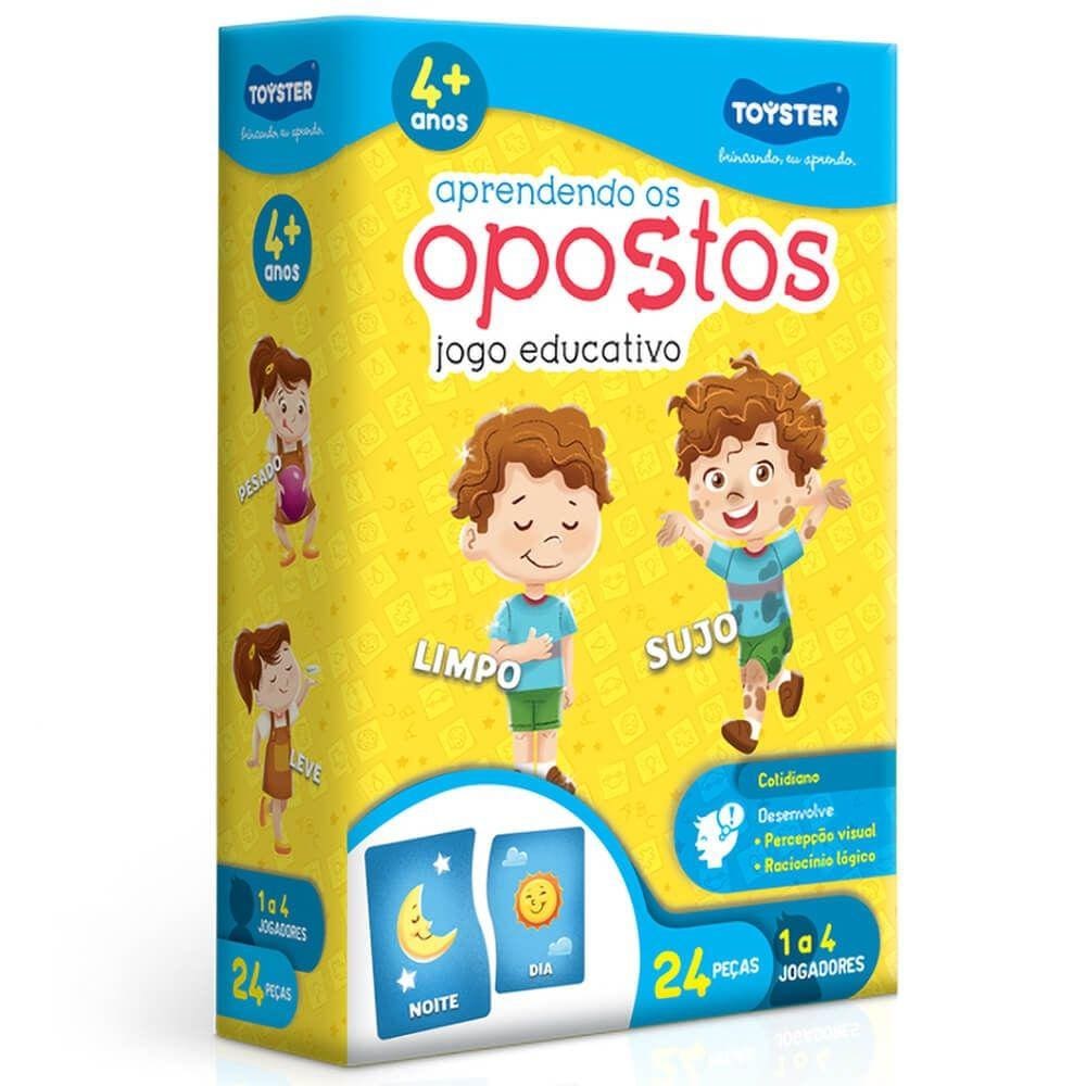 Jogo Aprendendo Os Opostos Toyster