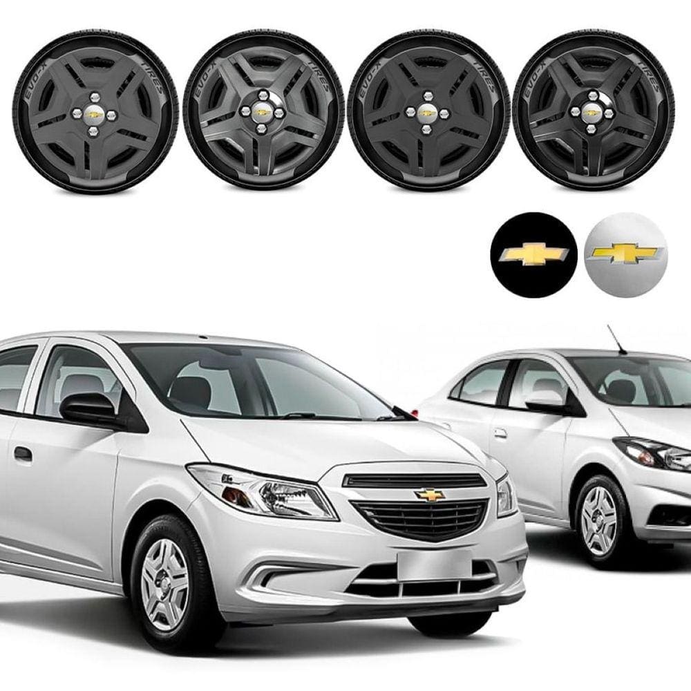 Jogo calota GM Onix Joy Prisma Lt Ltz 2014 2016 á 19 Aro 14