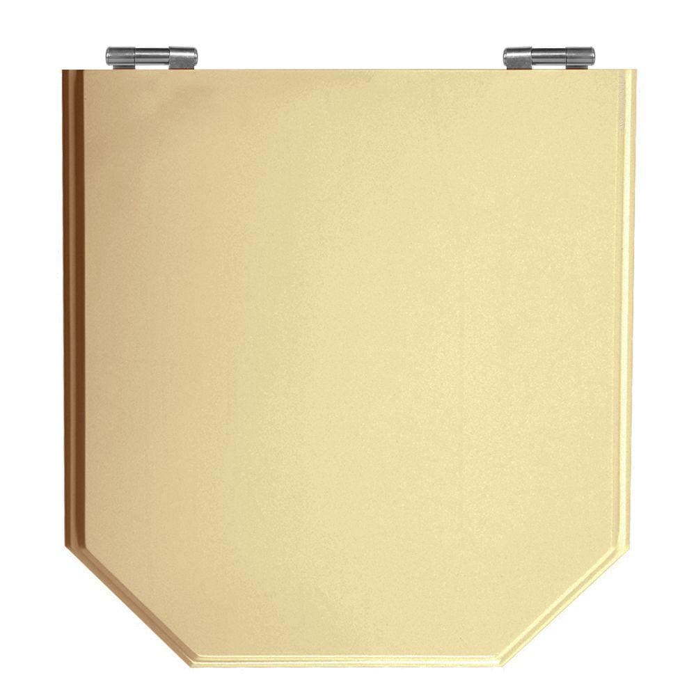 Assento Laqueado Atrium Rosa Coral Tampa para Vaso Incepa em Mdf