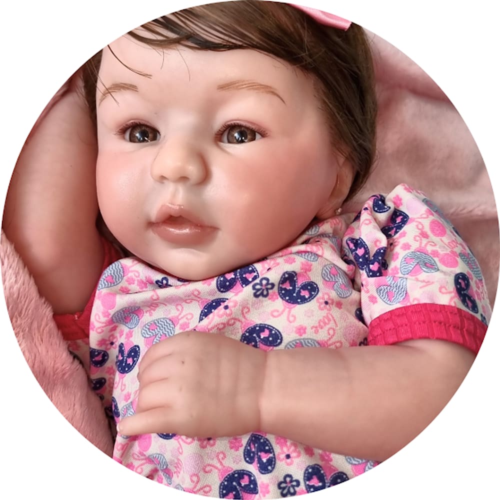 Bonecas Bebê Reborn Menino E Menina Boneca Realista 43cm 23 Acessórios em  Promoção na Americanas