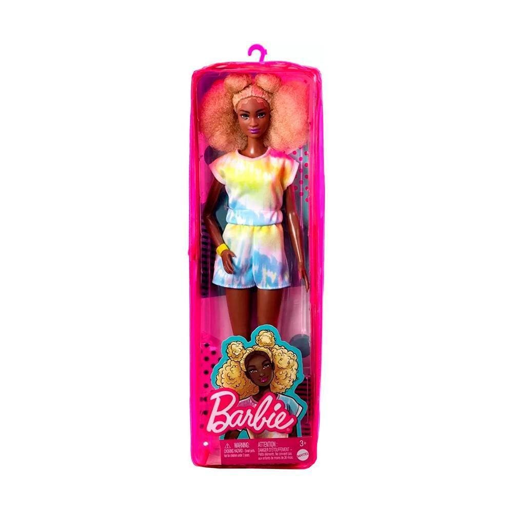 Boneca Barbie Original Vestido Branca Negra Acessórios - Mattel