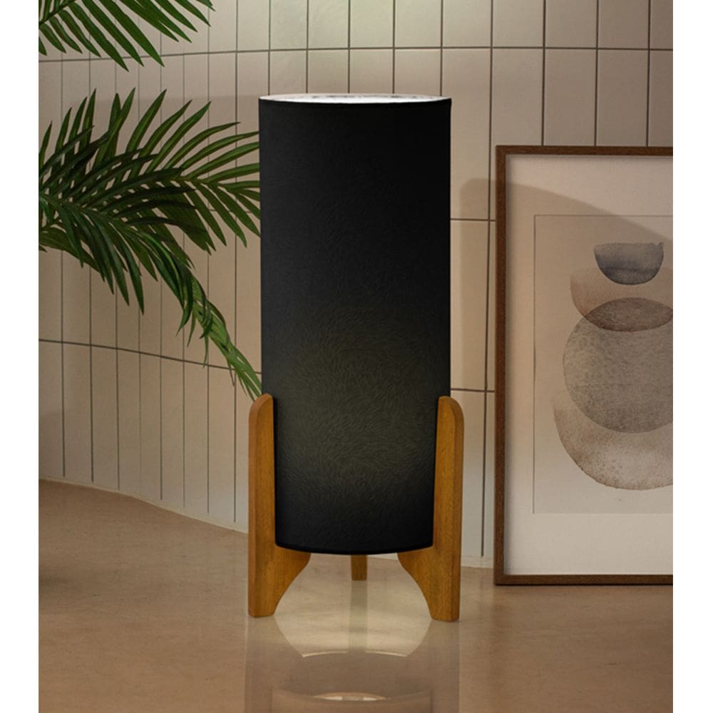 Luminária de Chão Vitoria Preto/sued Max