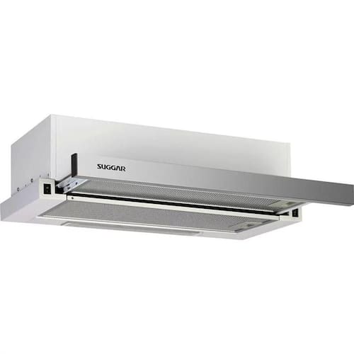 imagem-Depurador De Ar Suggar Slim De Embutir 80cm Inox 220v De82ix