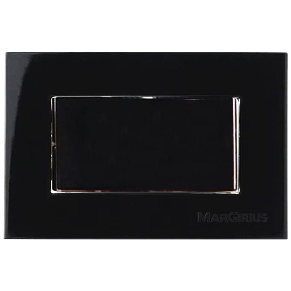 Interruptor Intermediário Embutir Painel Móvel Mdf Madeira Preto Sleek Margirius
