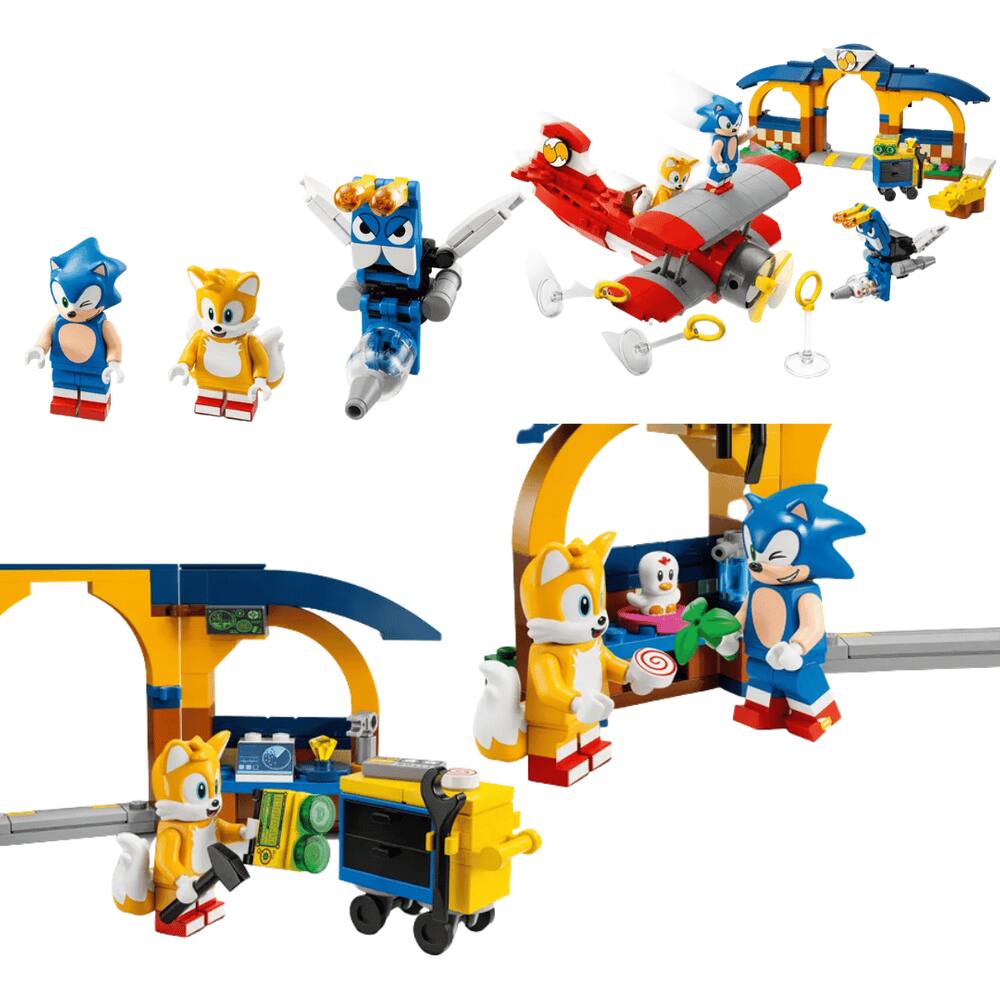 Lego Sonic Hedgehog Ilha Do Resgate Animal Amy Tails Blocos