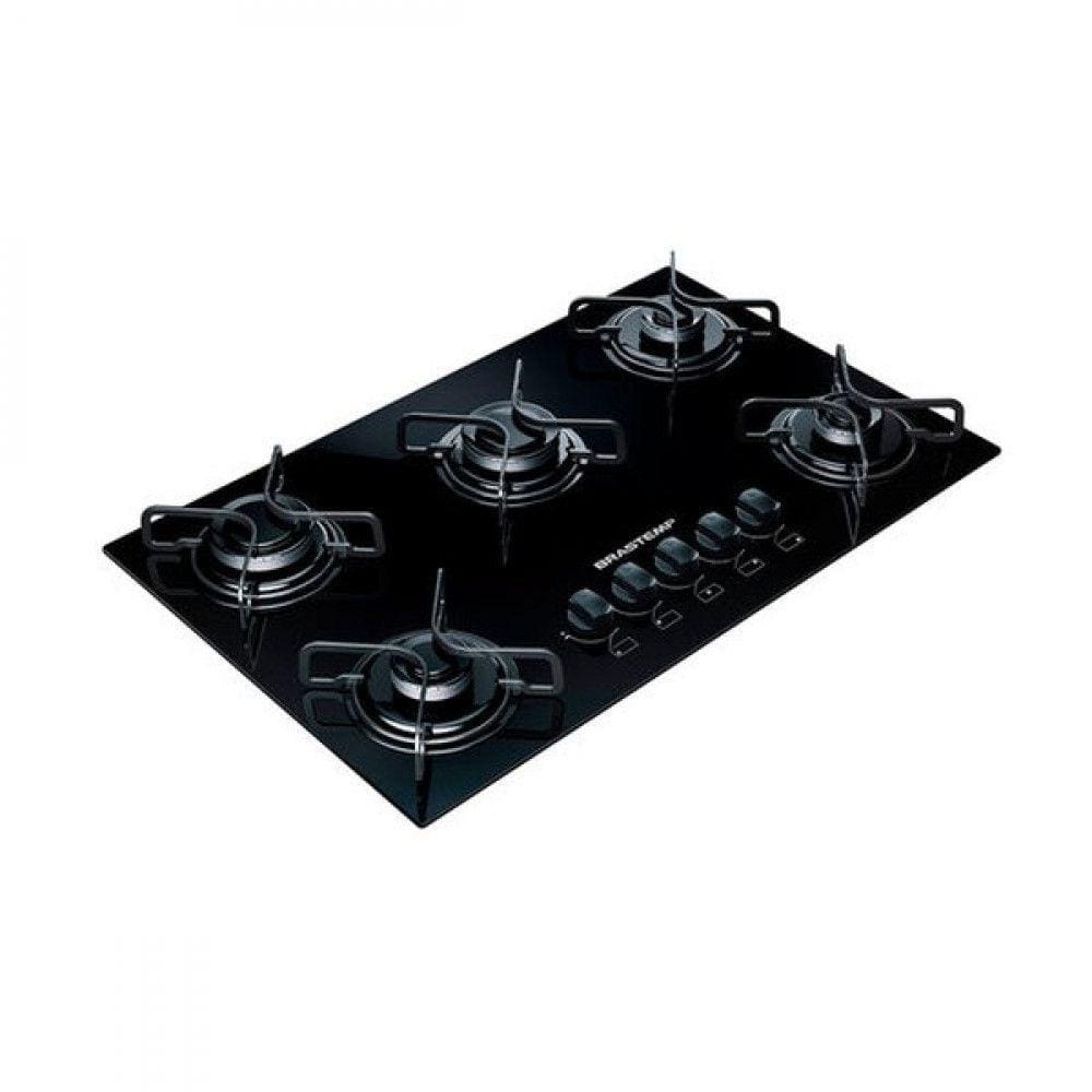 Cooktop 5 Bocas a Gás Brastemp BDD75AE