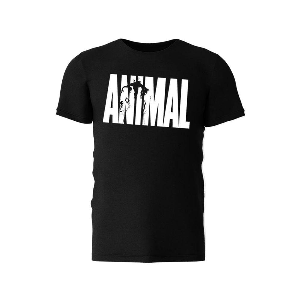 Camiseta Animal Algodao - Universal (Preto G)