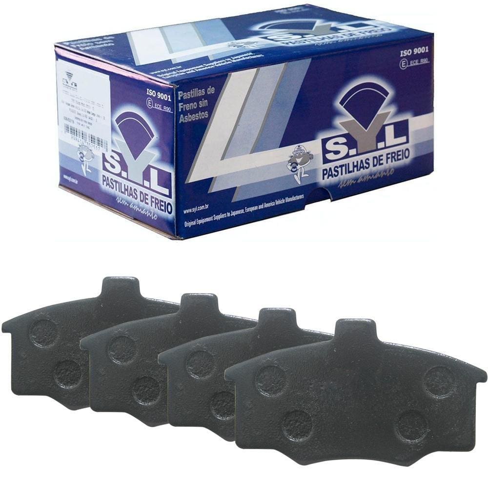 Kit Pastilha Freio Fiat Elba 85 a 96 Dianteira Varga Syl