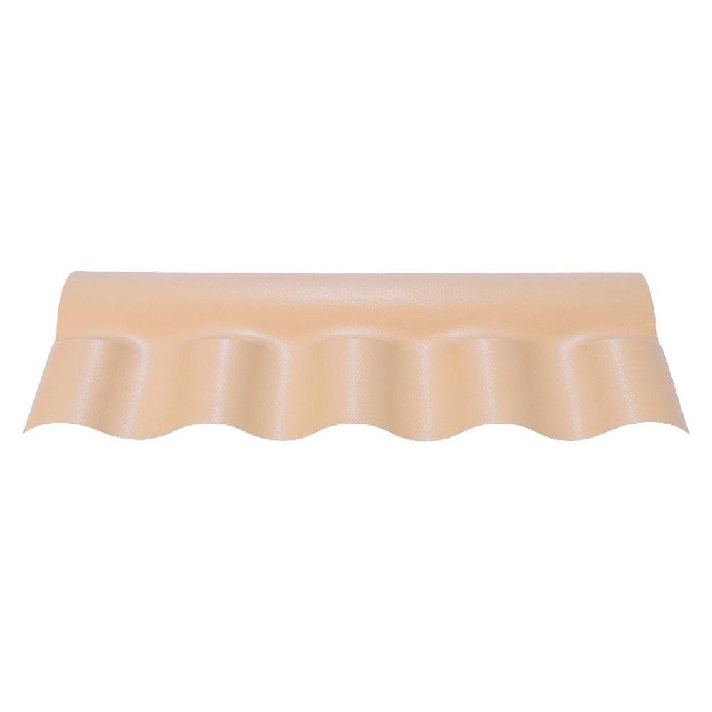 Cumeeira PVC Afort Colonial Central Articulada Marfim 88cm