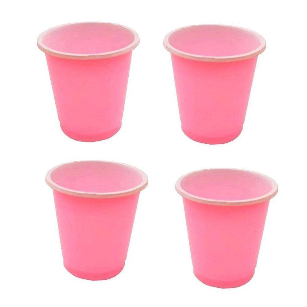 Copo Americano Descartável De Shot Tequila 30Ml Rosa-150Un