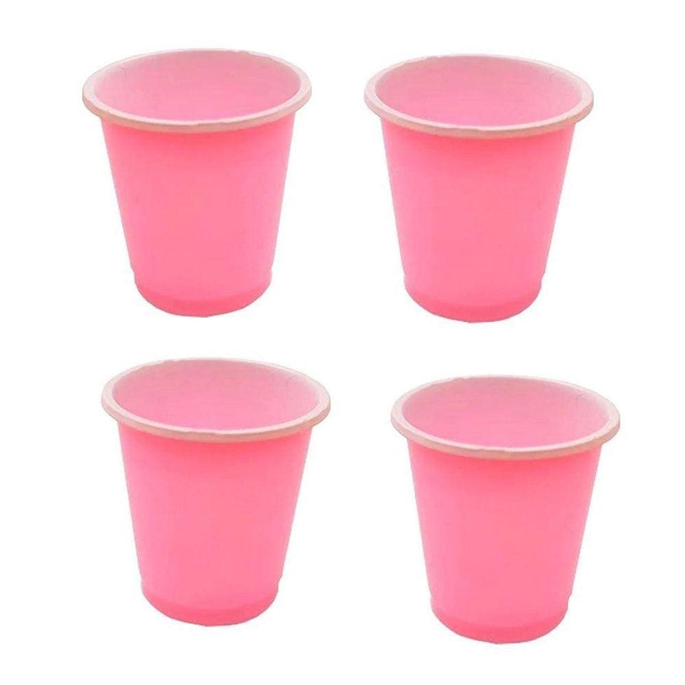 Copo Descartável De Tequila Shot 30Ml Americano Rosa 30Un