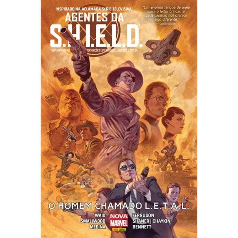 Agentes da S.H.I.E.L.D. - O Homem Chamado L.E.T.A.L - Nova Marvel Deluxe
