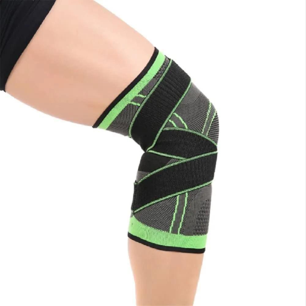Joelheira Elastica 3D Bandagem Compressão Fitness