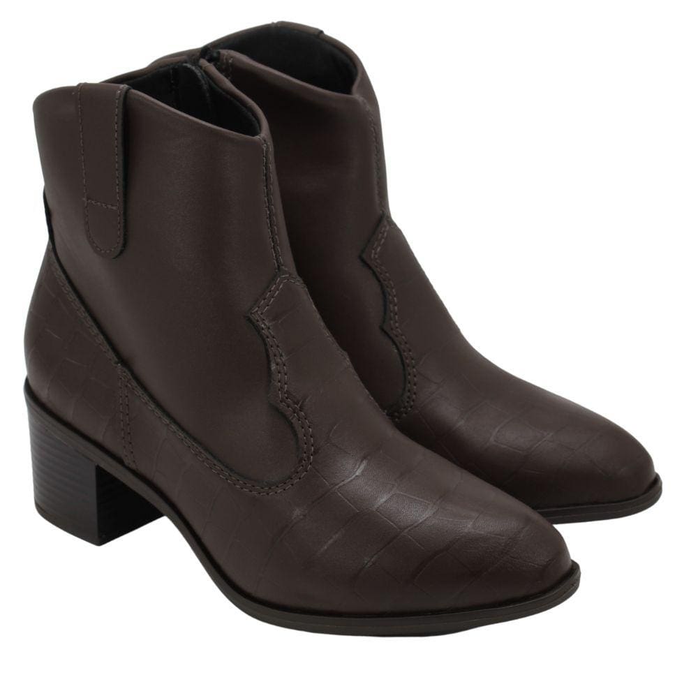 Bota Feminina Beira Rio 9066.104 Marrom