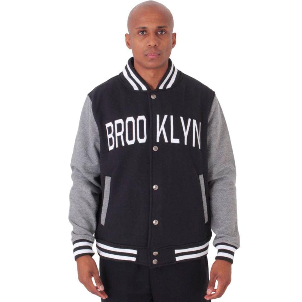 Jaqueta College Moletom Masculina M10 Hoop Brooklyn