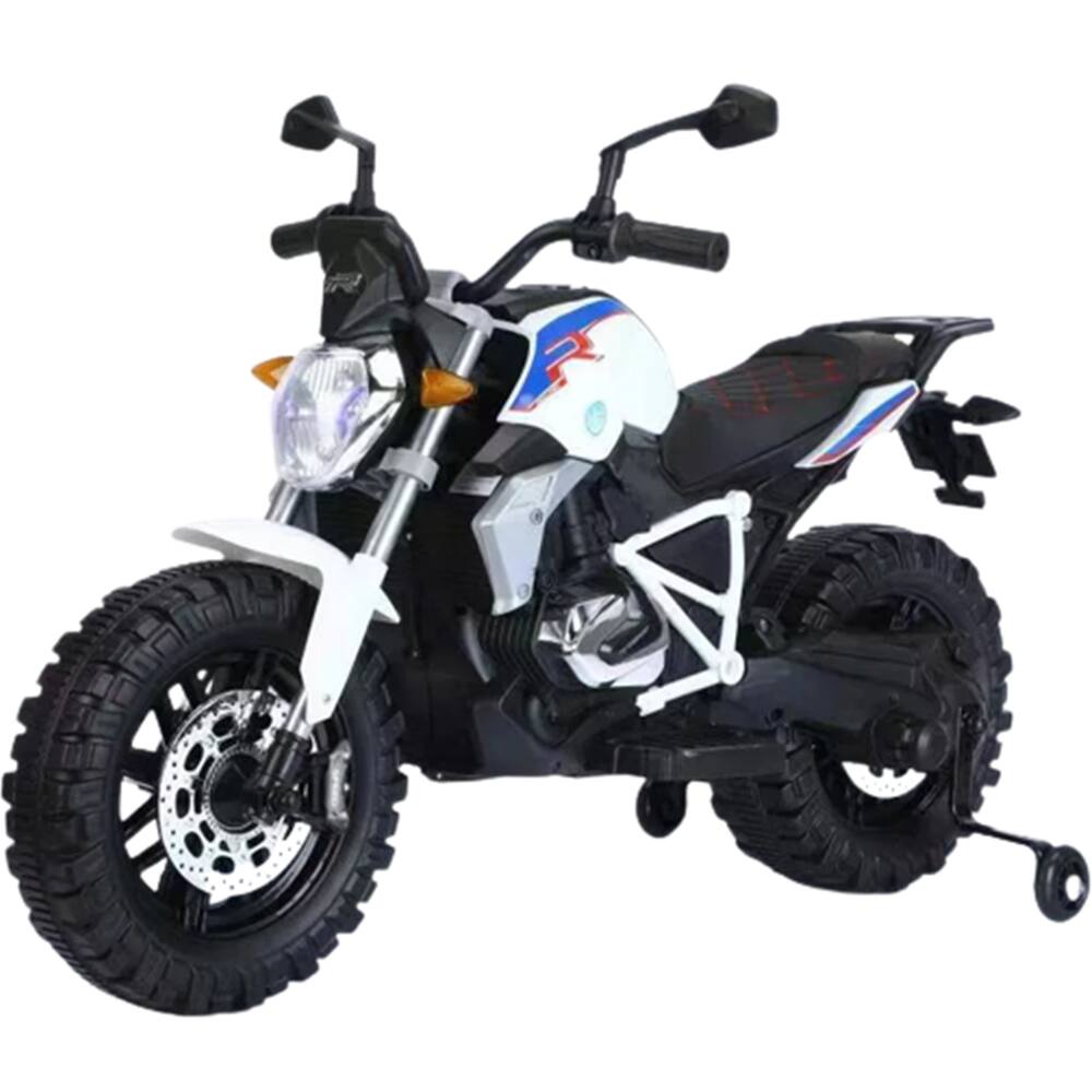 Moto Elétrica Infantil Bandeirante Gatinha Branca e Rosa 6V - Carrefour -  Carrefour