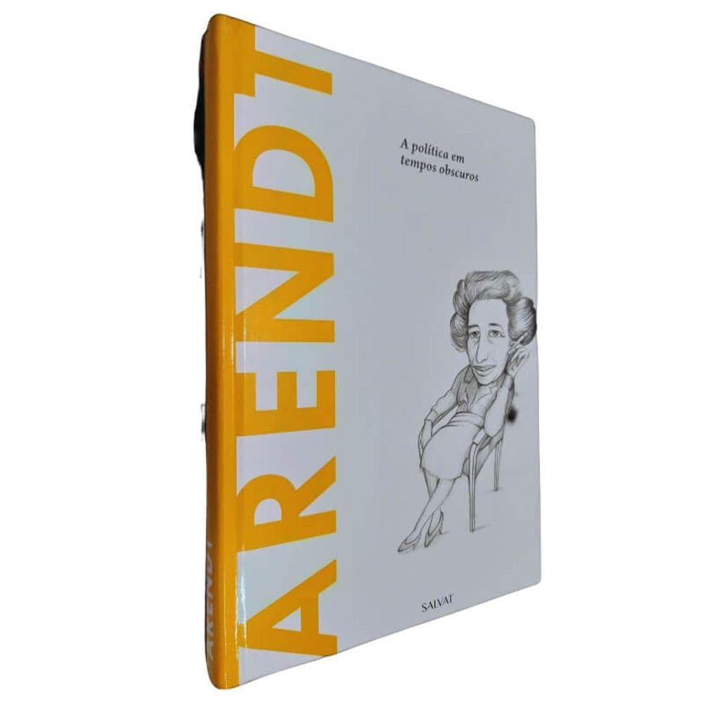 Livro Físico Coleção Descobrindo a Filosofia Volume 28 Arendt Cristina Sánchez A Política em Tempos Obscuros