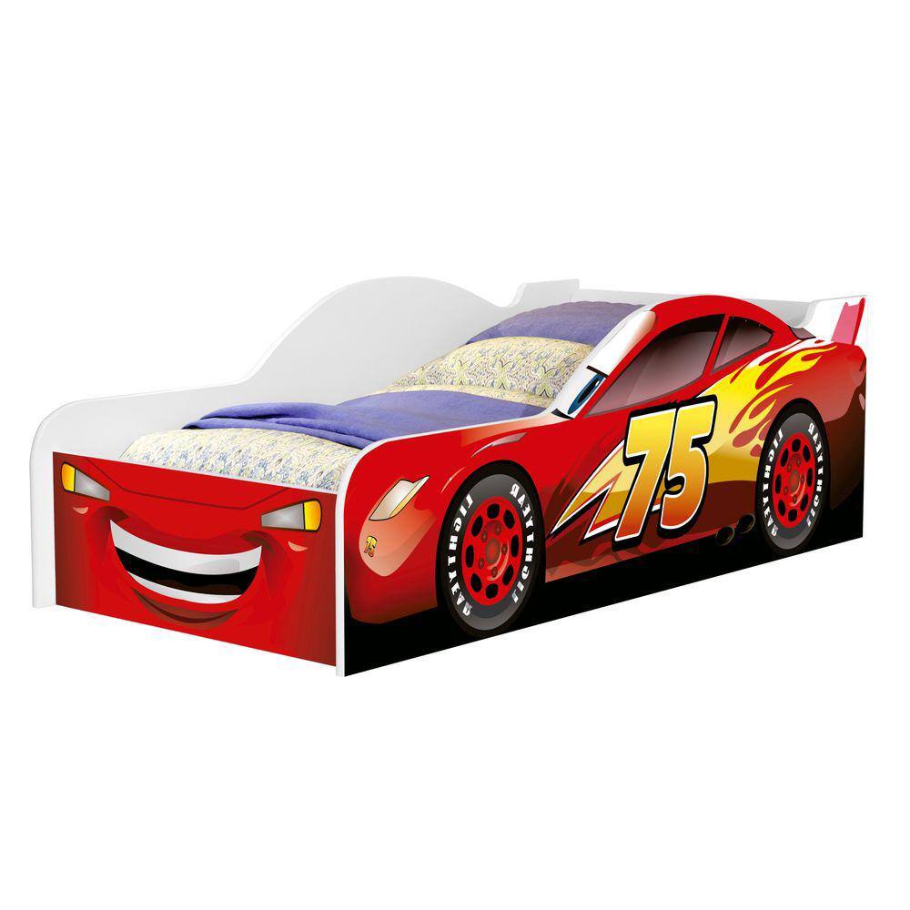 Cama Carro Corrida Infantil Cor Vermelho