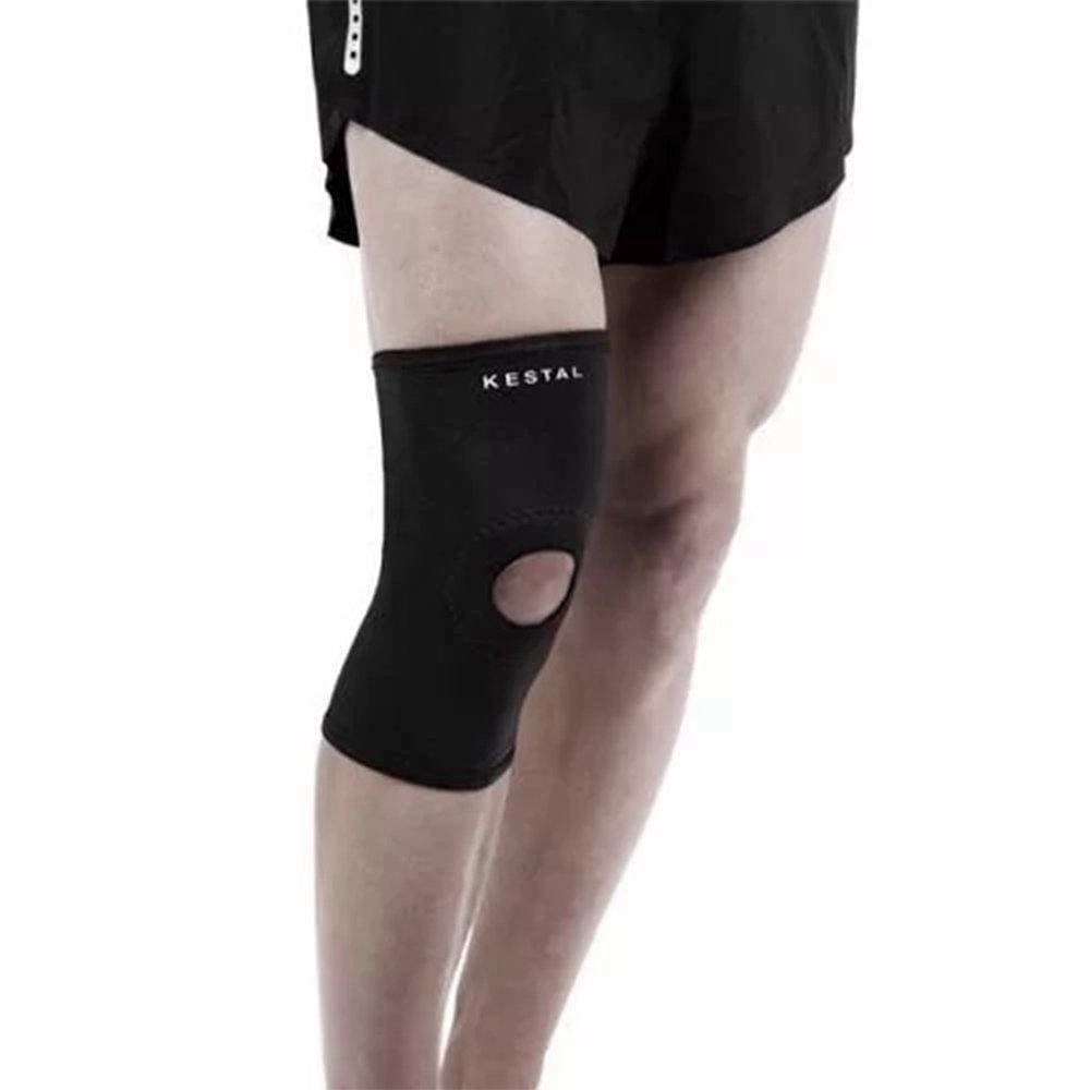 Joelheira Ortopedica Kestal Com Orificio E Reforco Patelar Ksn002-