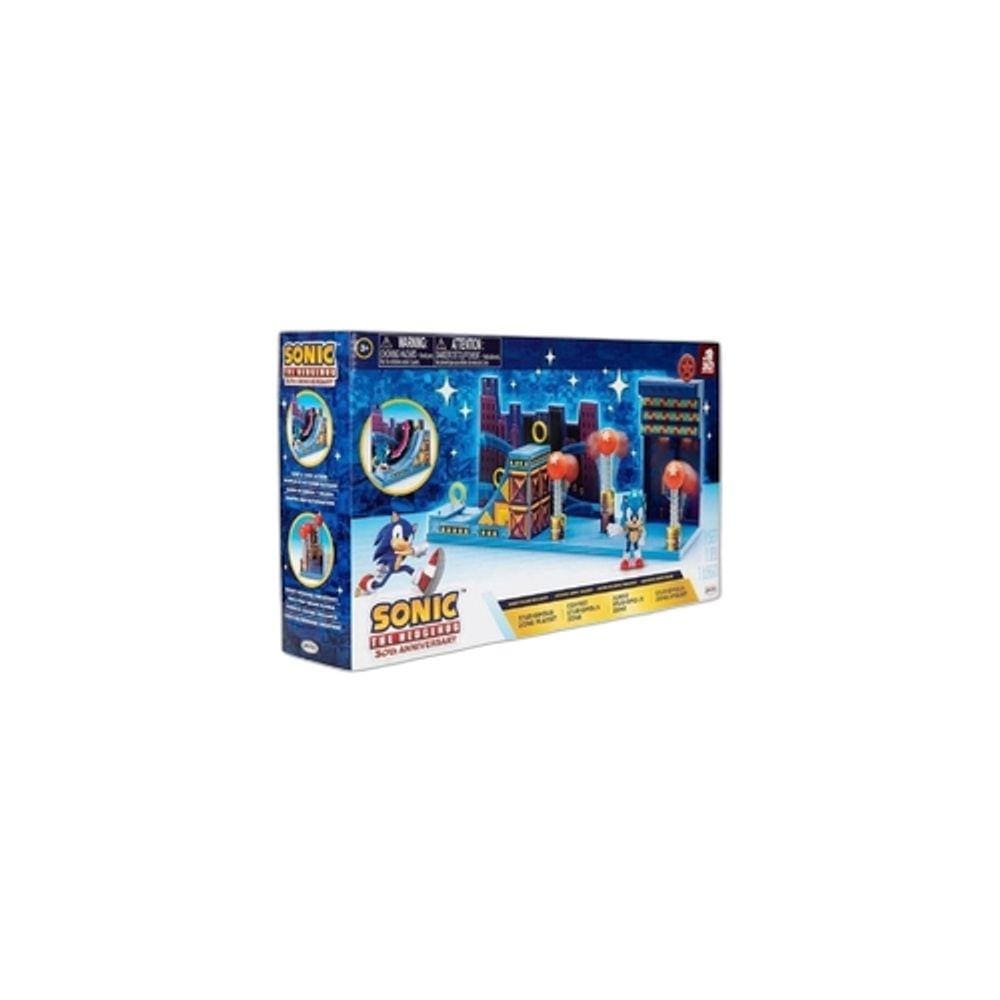 Playset e Mini Figura - Sonic - Green Hill Zone - Candide