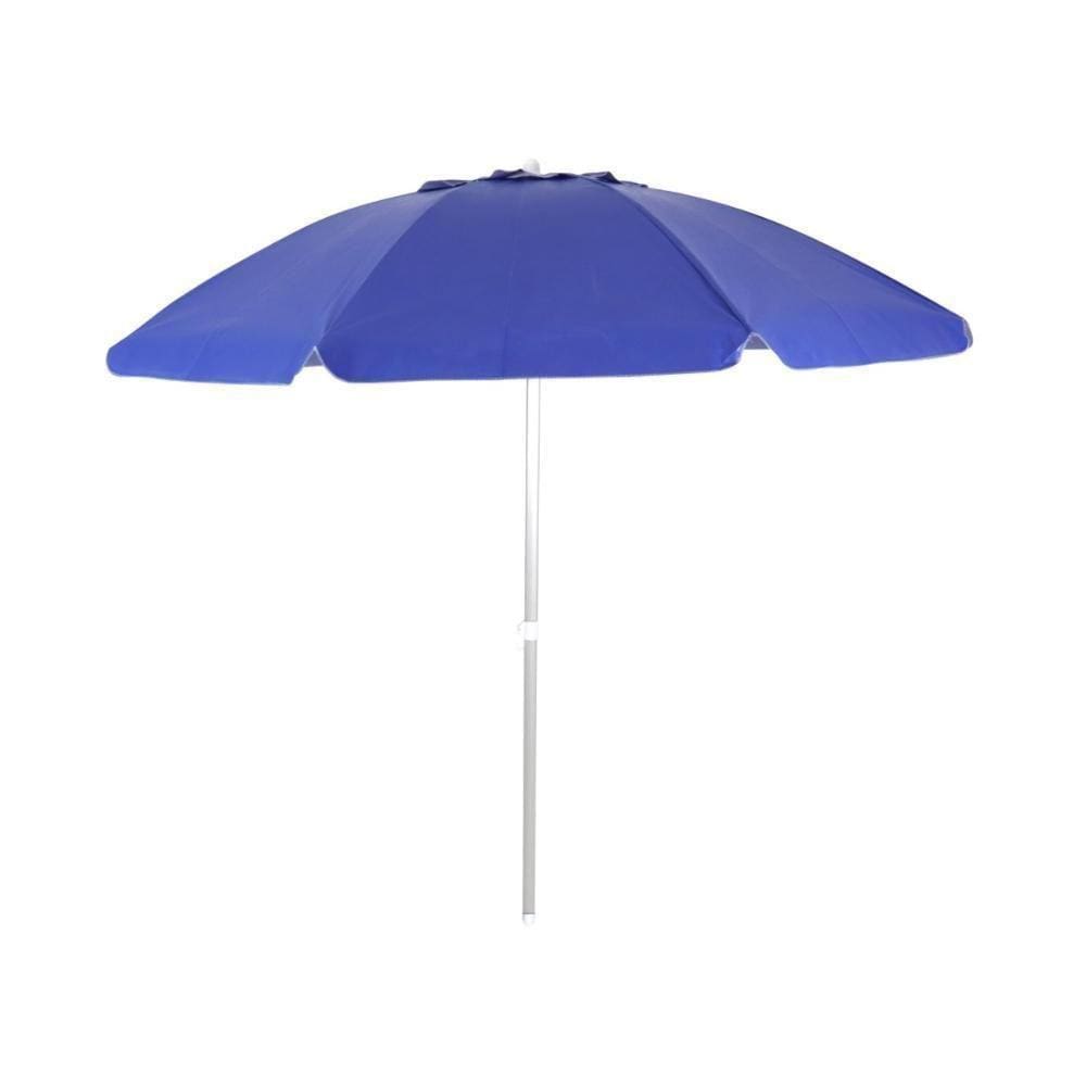 Guarda-Sol Bagum Articulado Vareta Fibra 2,0 M Azul Royal