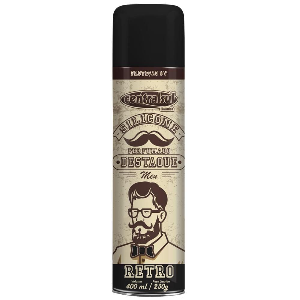 Silicone Spray Men Retro Destaque 400ml 014723-0