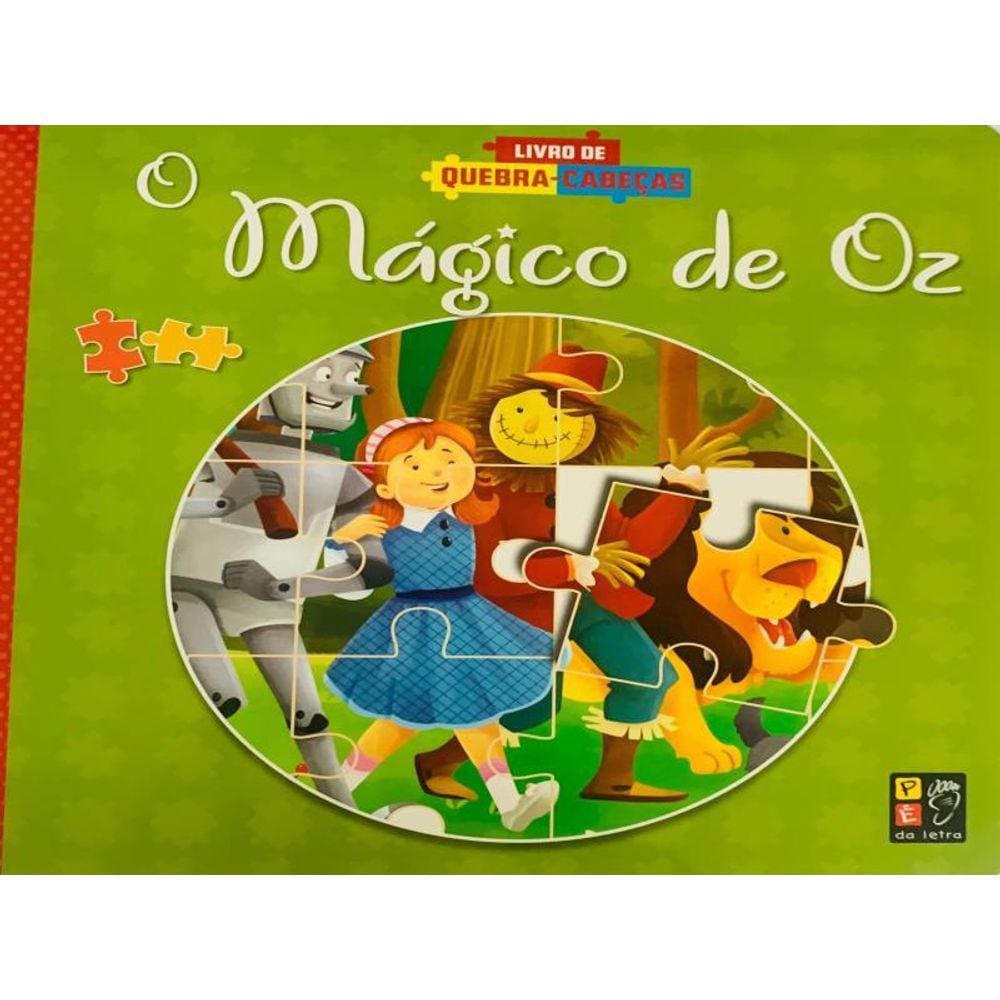 Livro De Quebra-Cabeças - O Mágico De Oz