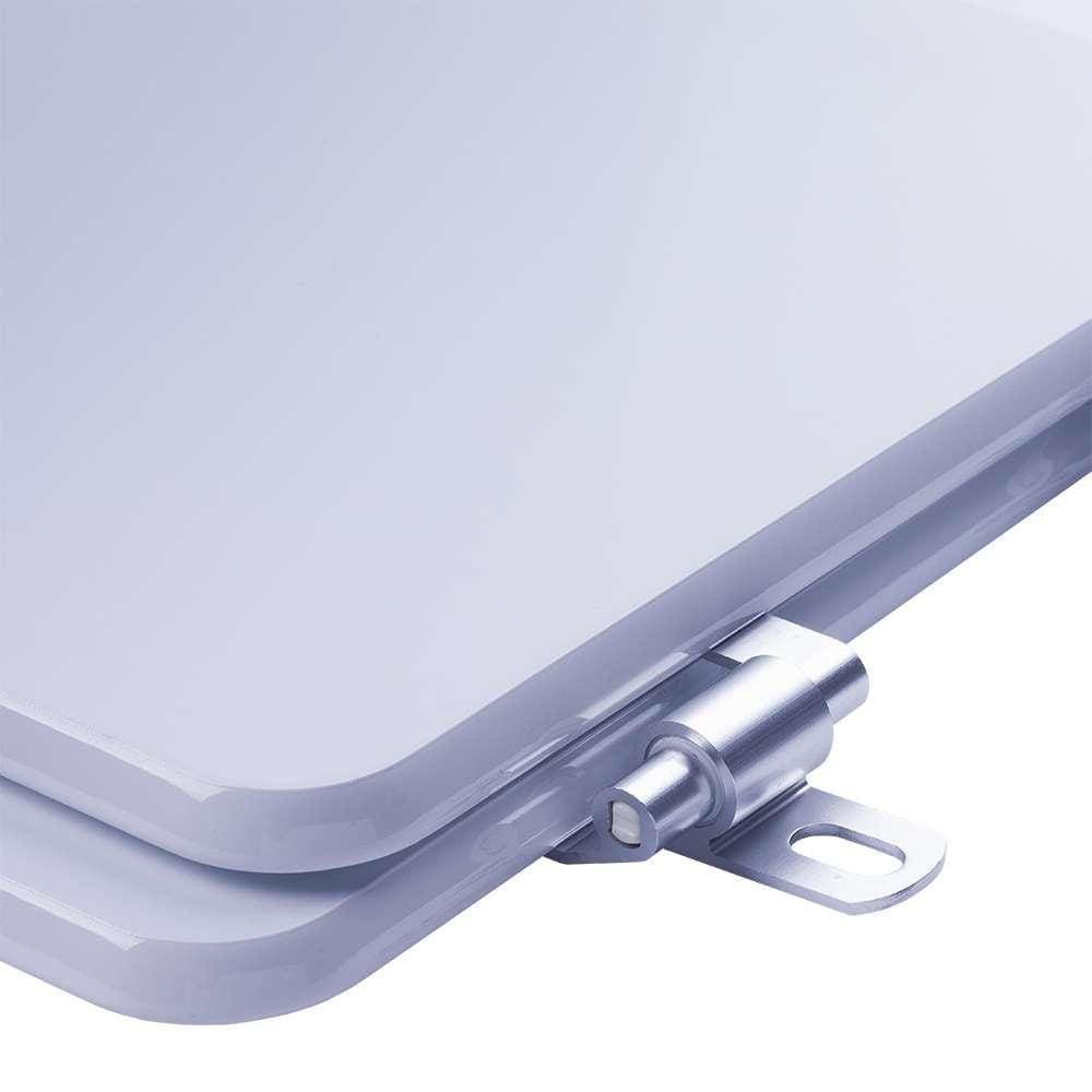 Assento Sanitario Fechamento Lento Belle Epoque Cinza Real Para Vaso Deca