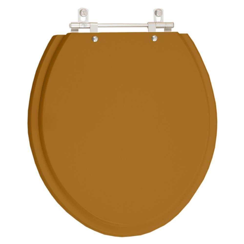 Assento Sanitario Colonial Ocre Para Vaso Hervy