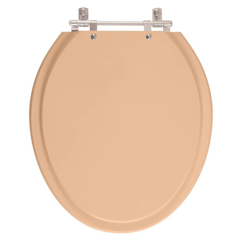 Assento Sanitário Lirio Pessego 73 para vaso Celite
