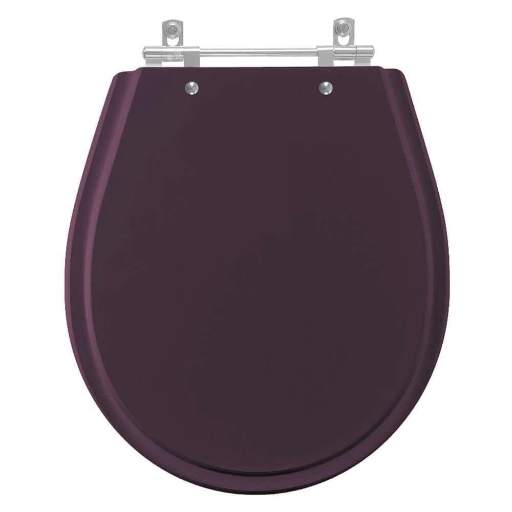 Assento Sanitario Poliester Avalon Ametista para vaso Ideal Standard