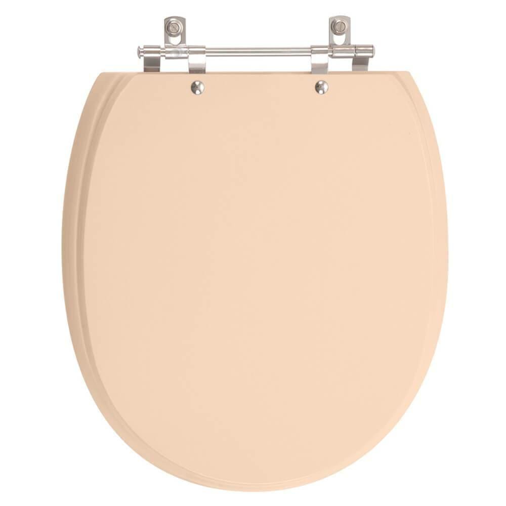 Assento Sanitário Poliester De Ville Rosa Floral para vaso Deca